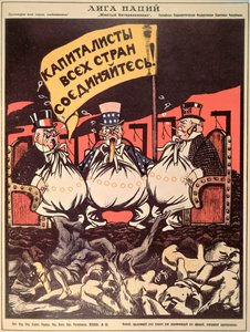 "La Sociedad de Naciones: Los capitalistas del mundo se unen" de 