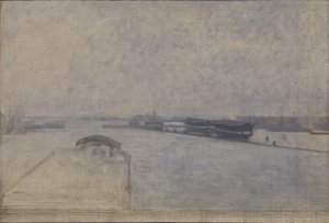 El puerto de Copenhague visto desde Kvæsthusgade