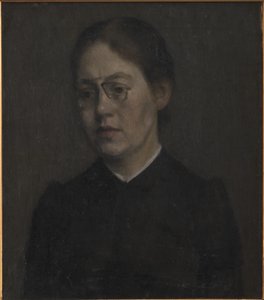 La pintora Elisabeth Wandel de Vilhelm Hammershøi