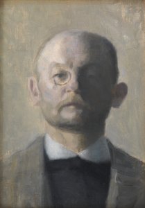 El pintor Kristian Zahrtmann