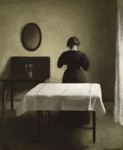 Interior, 1898 de Vilhelm Hammershoi