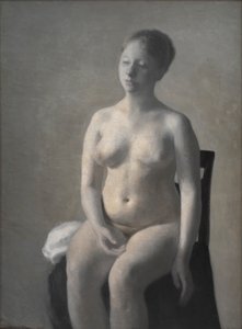 Modelo femenina desnuda, 1889