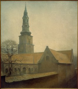 Iglesia de San Pedro de Vilhelm Hammershoi