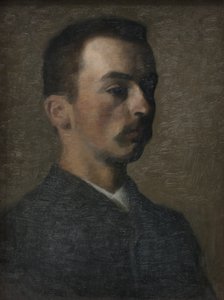 Autorretrato de Vilhelm Hammershoi