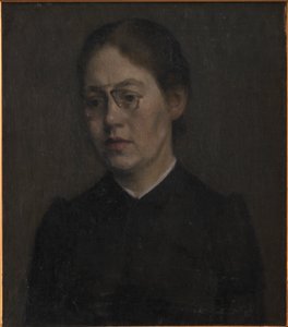 La pintora Elisabeth Wandel