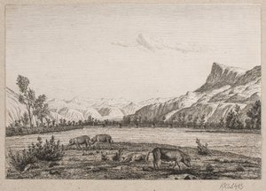 Región montañosa en Tirol de Vilhelm Kyhn