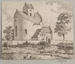 Iglesia de Bjernede de Vilhelm Kyhn