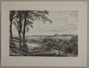 Paisaje de tarde, Selandia de Vilhelm Kyhn