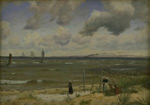 Playa de Hornbæk en el Norte de Selandia de Vilhelm Kyhn