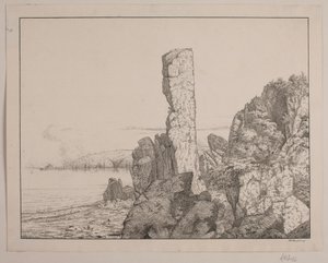 Costa rocosa en Bornholm de Vilhelm Kyhn