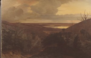 Tarde cerca de Himmelbjerget, Jutlandia de Vilhelm Kyhn