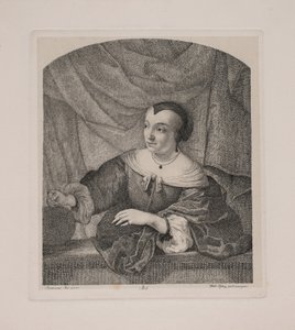 Retrato de la esposa de Ferdinand Bol de Vilhelm Kyhn