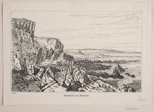 Paisaje costero en Bornholm de Vilhelm Kyhn