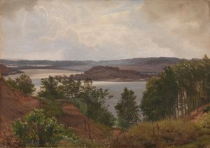 Los lagos en Laven cerca de Silkeborg de Vilhelm Kyhn