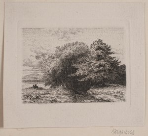 Borde de un bosque de Vilhelm Kyhn