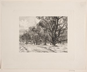 Invierno en el bosque de Vilhelm Kyhn