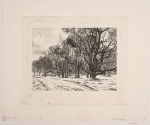 Invierno en el bosque de Vilhelm Kyhn