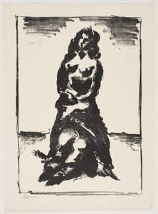 Hoja de "Klingens Kunstnermappe Nr. 2" de Vilhelm Lundstrøm