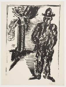 Hoja de "Klingens Kunstnermappe Nr. 2" de Vilhelm Lundstrøm