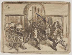 Carnaval en Niza de Vilhelm Lundstrøm
