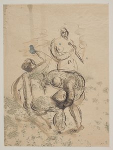Composición con tres mujeres desnudas de Vilhelm Lundstrøm