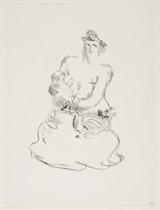 Mujer y niño de Vilhelm Lundstrøm