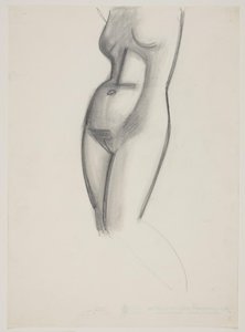 Modelo femenina, torso de Vilhelm Lundstrøm
