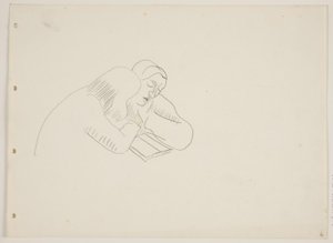 Dos personas leyendo de Vilhelm Lundstrøm