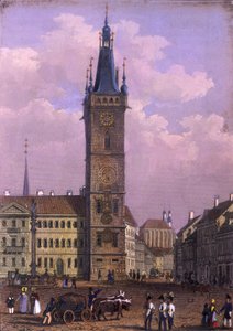 Nuevo Ayuntamiento, Praga, 1847 de Vincenc Morstadt