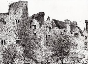 Ruina del castillo Hay on Wye, 2007