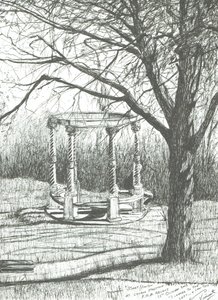 Church Stretton, después de las carreras Fell, 2003 de Vincent Alexander Booth