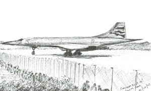 Último aterrizaje del Concorde de Vincent Alexander Booth