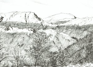 Dove Crag al amanecer, 2003 de Vincent Alexander Booth