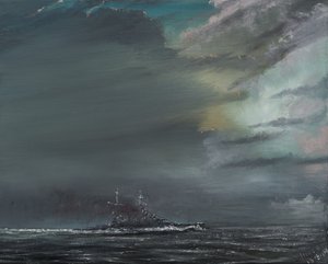 HMS Hood 1941, 2014 de Vincent Alexander Booth