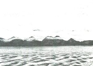 Escena de Jura desde el ferry, 2005 de Vincent Alexander Booth