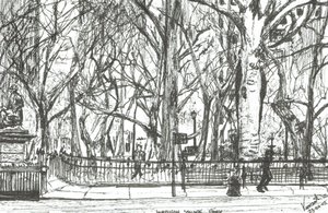 Parque Madison Square Nueva York, 2003 de Vincent Alexander Booth