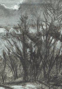 Luz de luna sobre Osmotherley de Vincent Alexander Booth