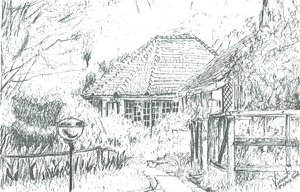 Habitaciones en el hotel, Lago Naivasha, 2006 de Vincent Alexander Booth