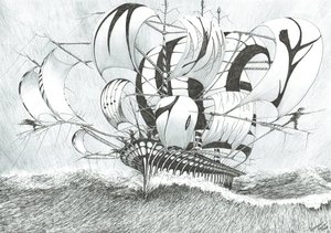 Creadores de tormentas en el mar de Bohol, 2017 de Vincent Alexander Booth