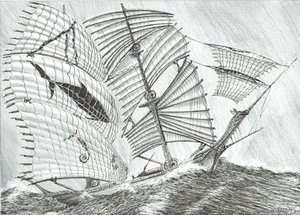 Creadores de tormentas en el mar de Savu, 2017 de Vincent Alexander Booth