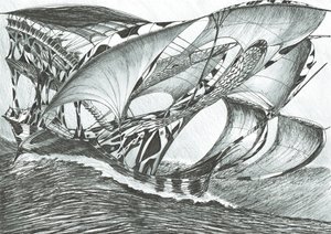 Creadores de tormentas Mar de Tasmania, 2017 de Vincent Alexander Booth