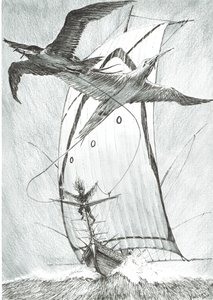 Creadores de tormentas en el mar de Wandel, 2017 de Vincent Alexander Booth