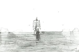 Terra Nova bajo vela de Vincent Alexander Booth