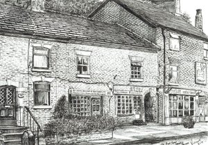 La librería en Marple Bridge, 2017 de Vincent Alexander Booth