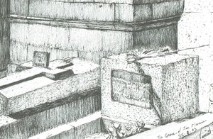 La tumba de Jim Morrison París, 2003 de Vincent Alexander Booth