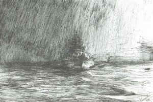 Tirpitz en aguas árticas 1943 de Vincent Alexander Booth