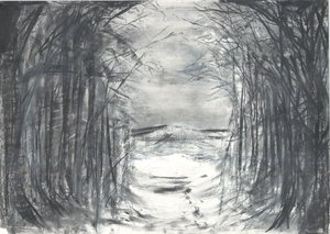 Cima del camino Osmotherley de Vincent Alexander Booth