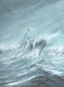 USS Hull perdido en el tifón del Pacífico el 18 de diciembre de 1944 de Vincent Alexander Booth