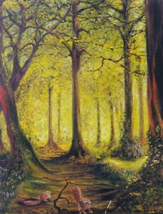 Amarillo del bosque de Vincent Alexander Booth