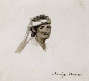 Guerrero navajo, 1869-1871 de Vincent Colyer